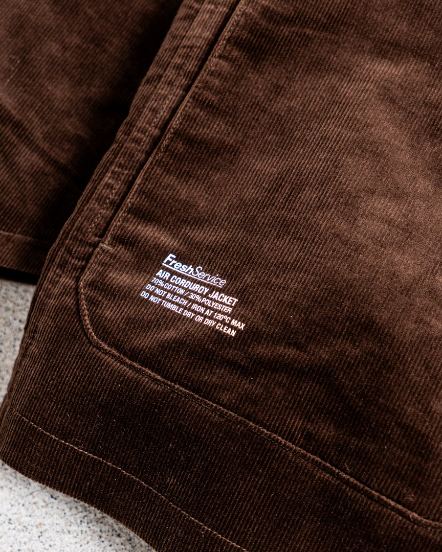 【10.3 sat 11:00 Release】FreshService (フレッシュサービス)AIR CORDUROY JACKET