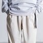 Gramicci TWILL TUCK TAPERD PANT