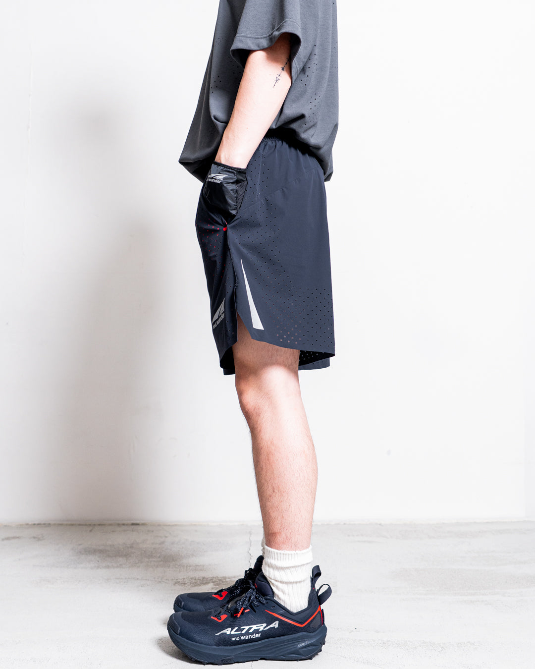 【collabolation】ALTRA × and wander ventilation short pants