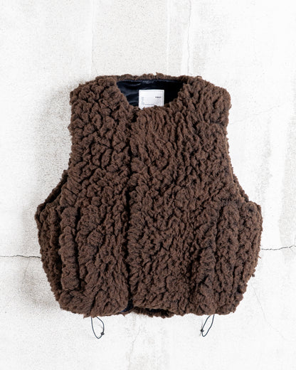 YDOT RAW FLEECE VEST