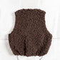 YDOT RAW FLEECE VEST