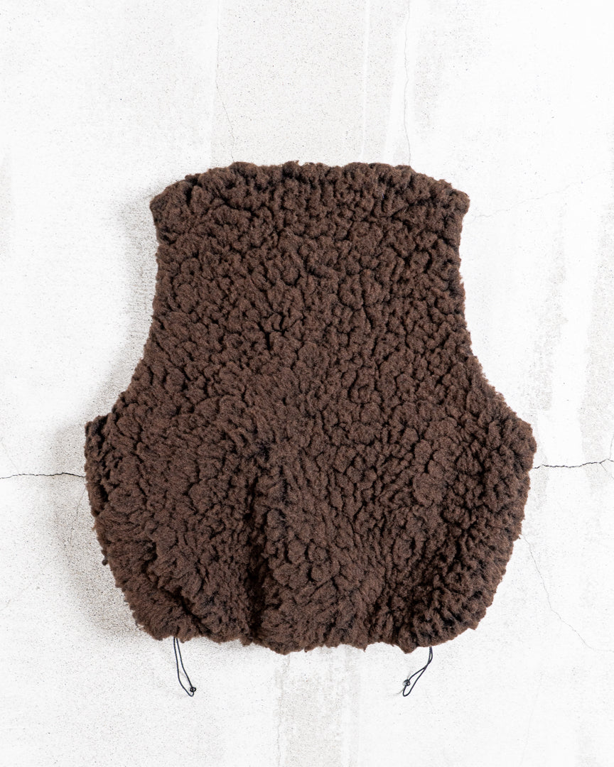 YDOT RAW FLEECE VEST