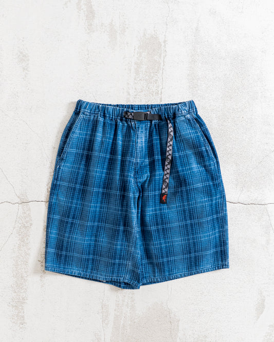 Gramicci LAGOON SHORT DENIM PLAID