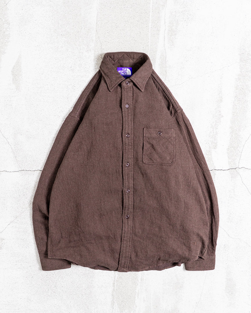 THE NORTH FACE Purple Label Flannel Heather Field Shirt