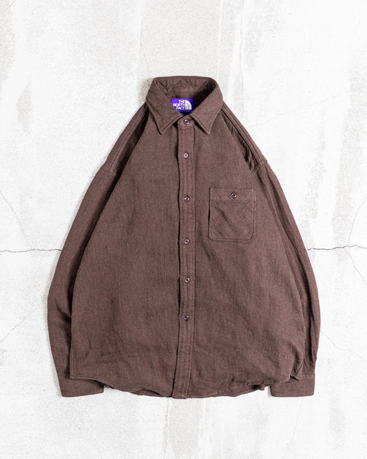 THE NORTH FACE Purple Label Flannel Heather Field Shirt