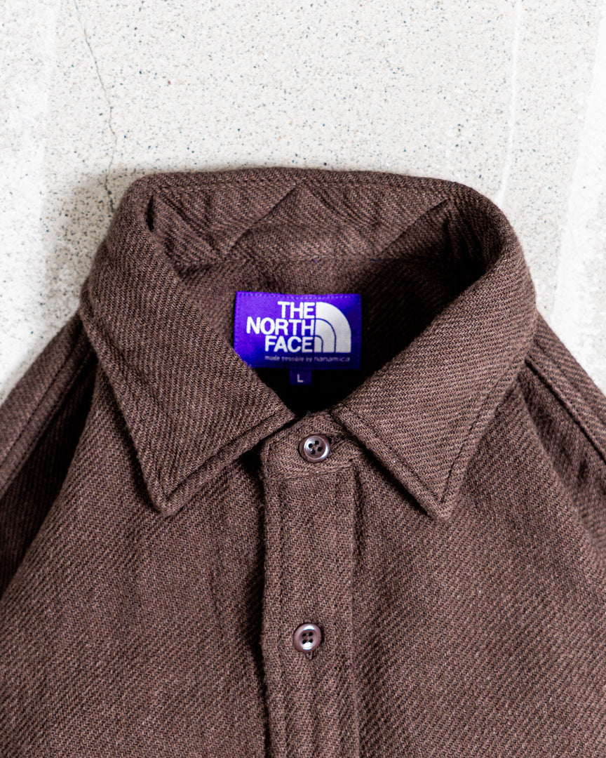 THE NORTH FACE Purple Label Flannel Heather Field Shirt