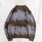 Gramicci MOHAIR SPLATTER SWEATER