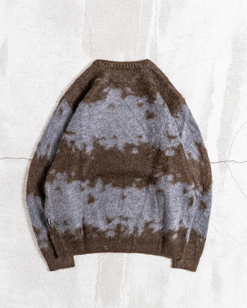 Gramicci MOHAIR SPLATTER SWEATER