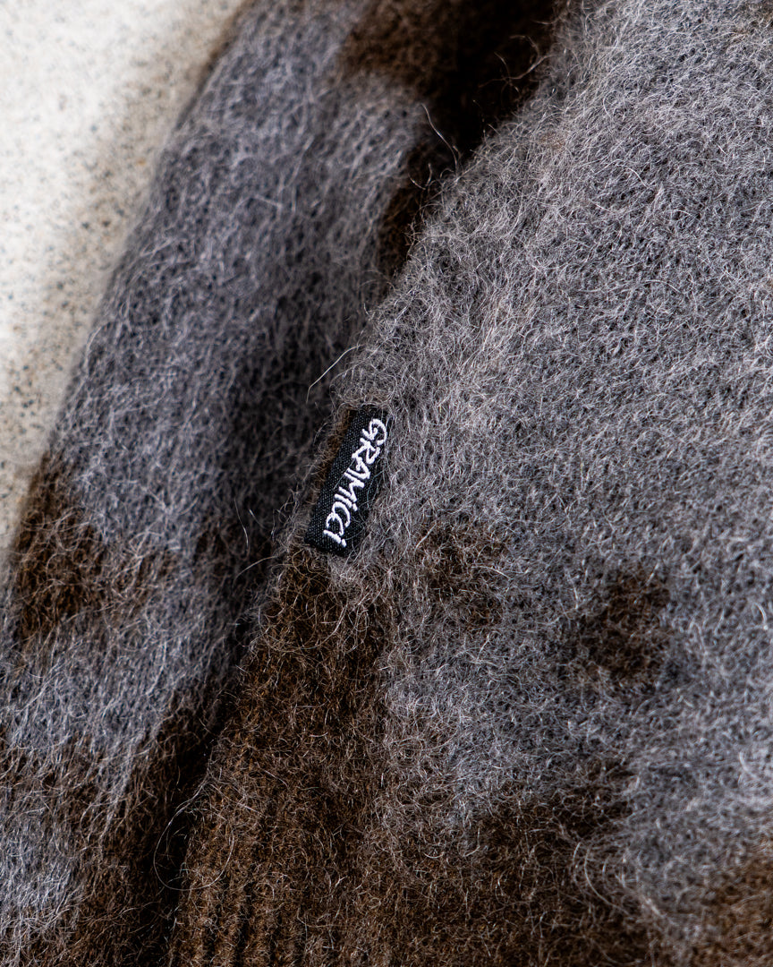 Gramicci MOHAIR SPLATTER SWEATER
