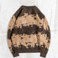 Gramicci MOHAIR SPLATTER SWEATER
