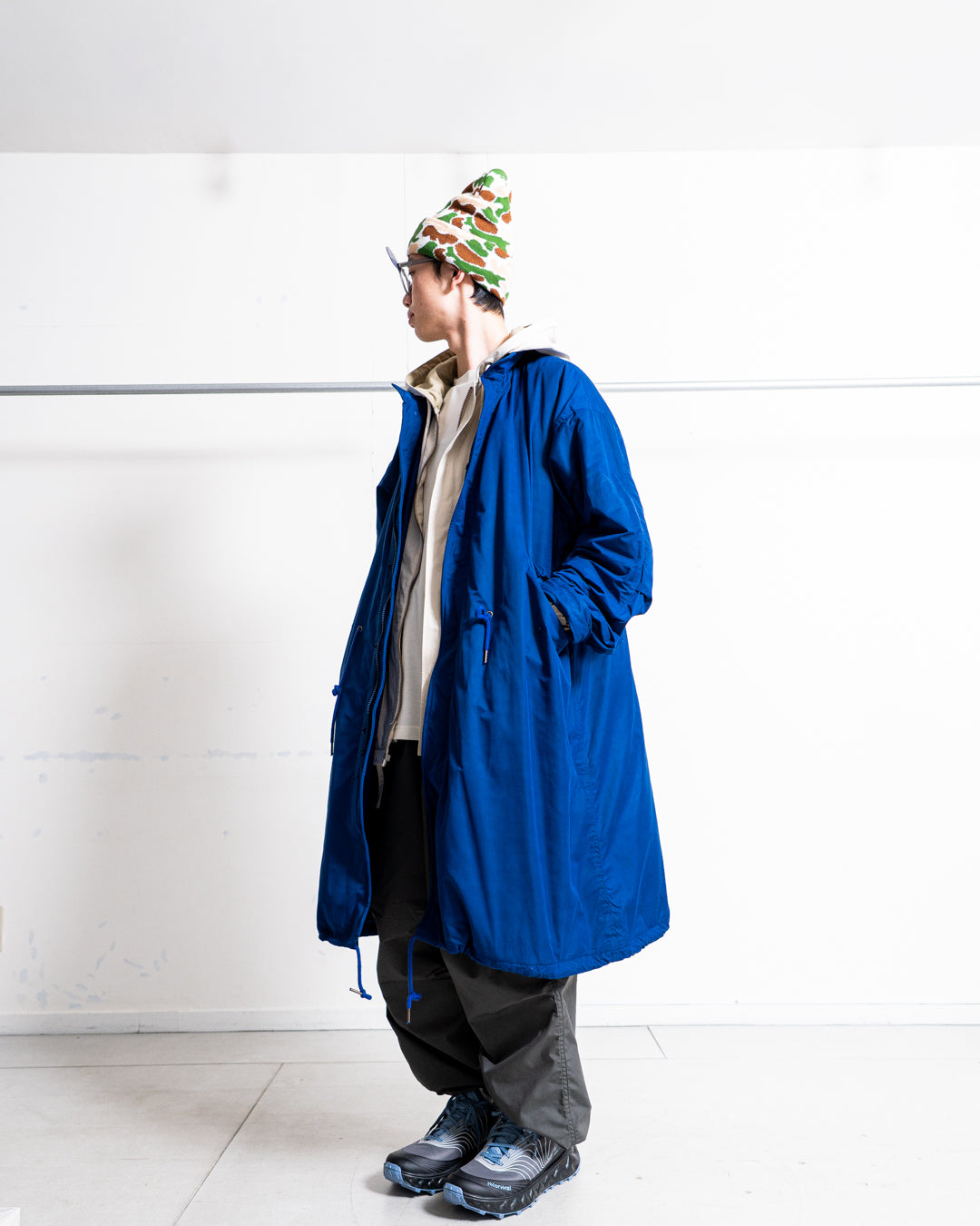 通販] FAKIE STANCE (フェイキースタンス) M-65 COAT BLU 商品ページ