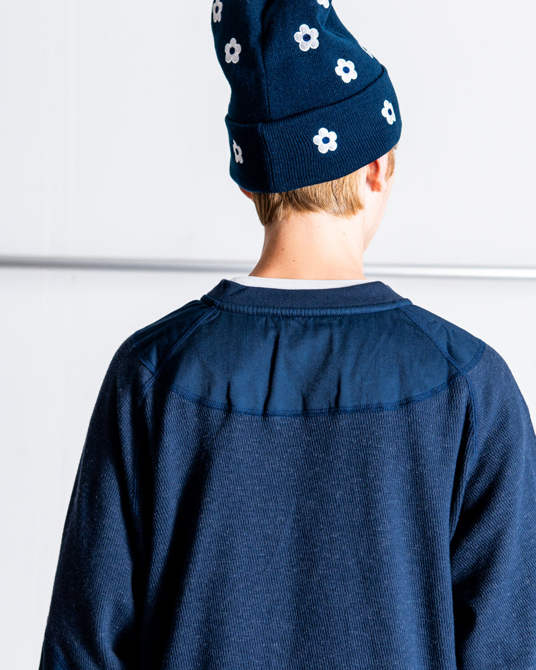 【RESTOCK】norbit Wool cotton waffle Henley neck T-shirts