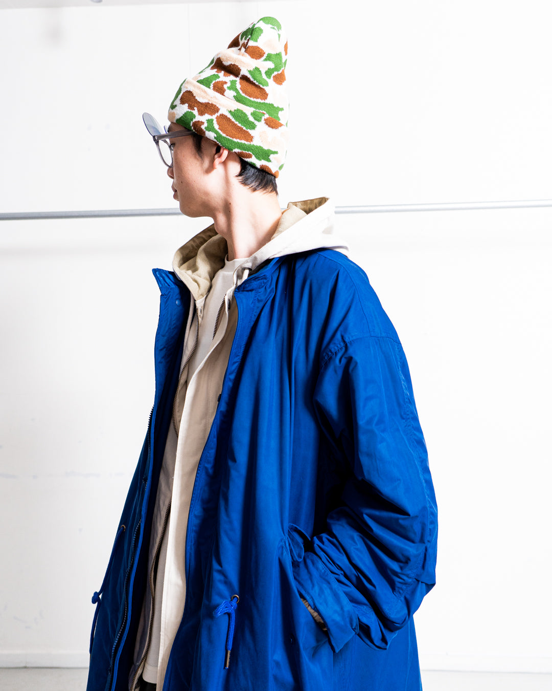 通販] FAKIE STANCE (フェイキースタンス) M-65 COAT BLU 商品ページ