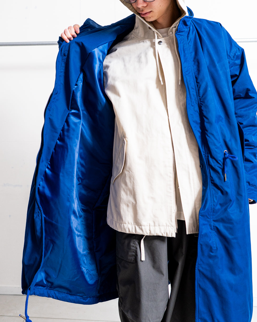 FAKIE STANCE M-65 COAT BLU