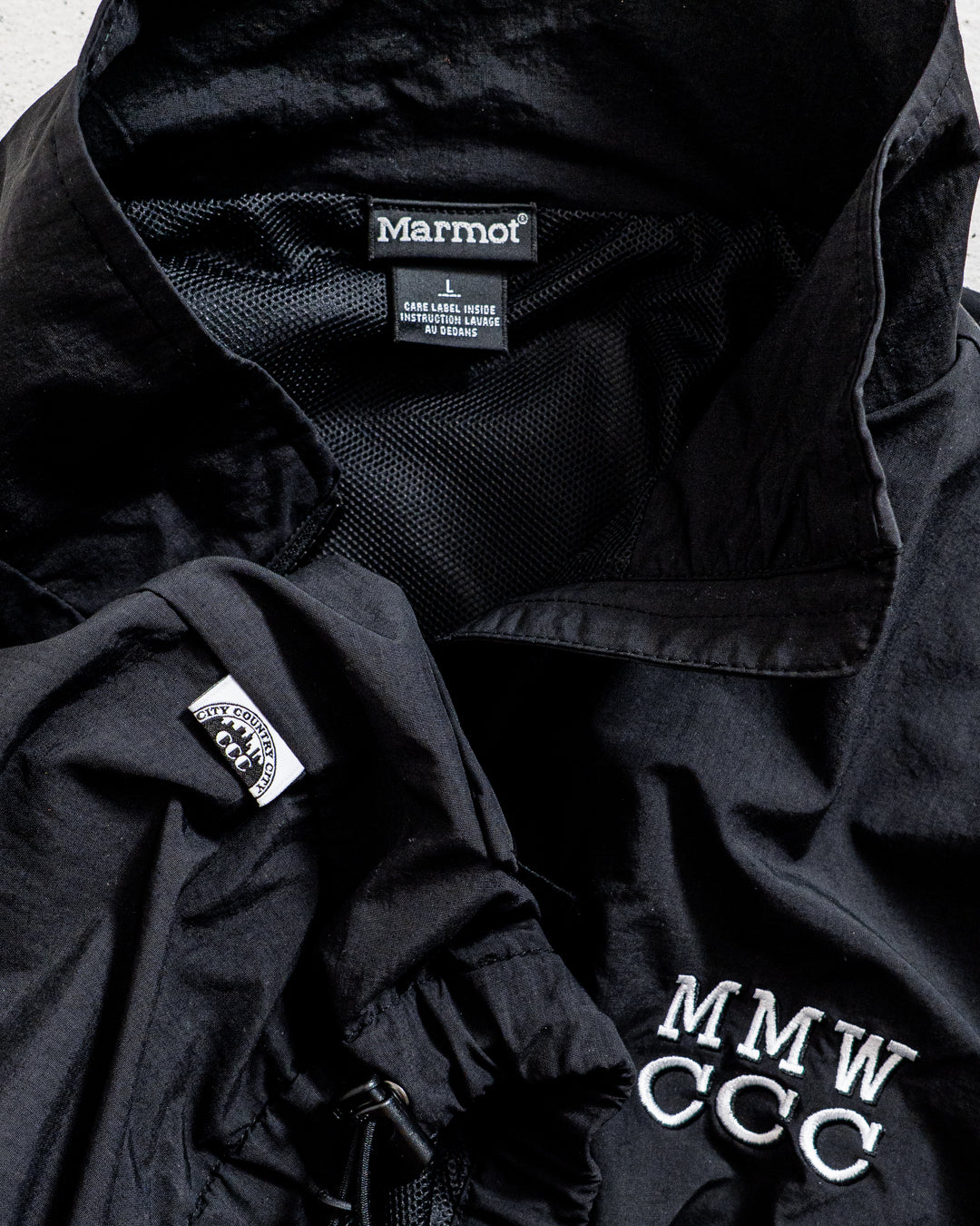 【collabolation】Marmot x CITY COUNTRY CITY "MMWCCC" Feel up Jacket