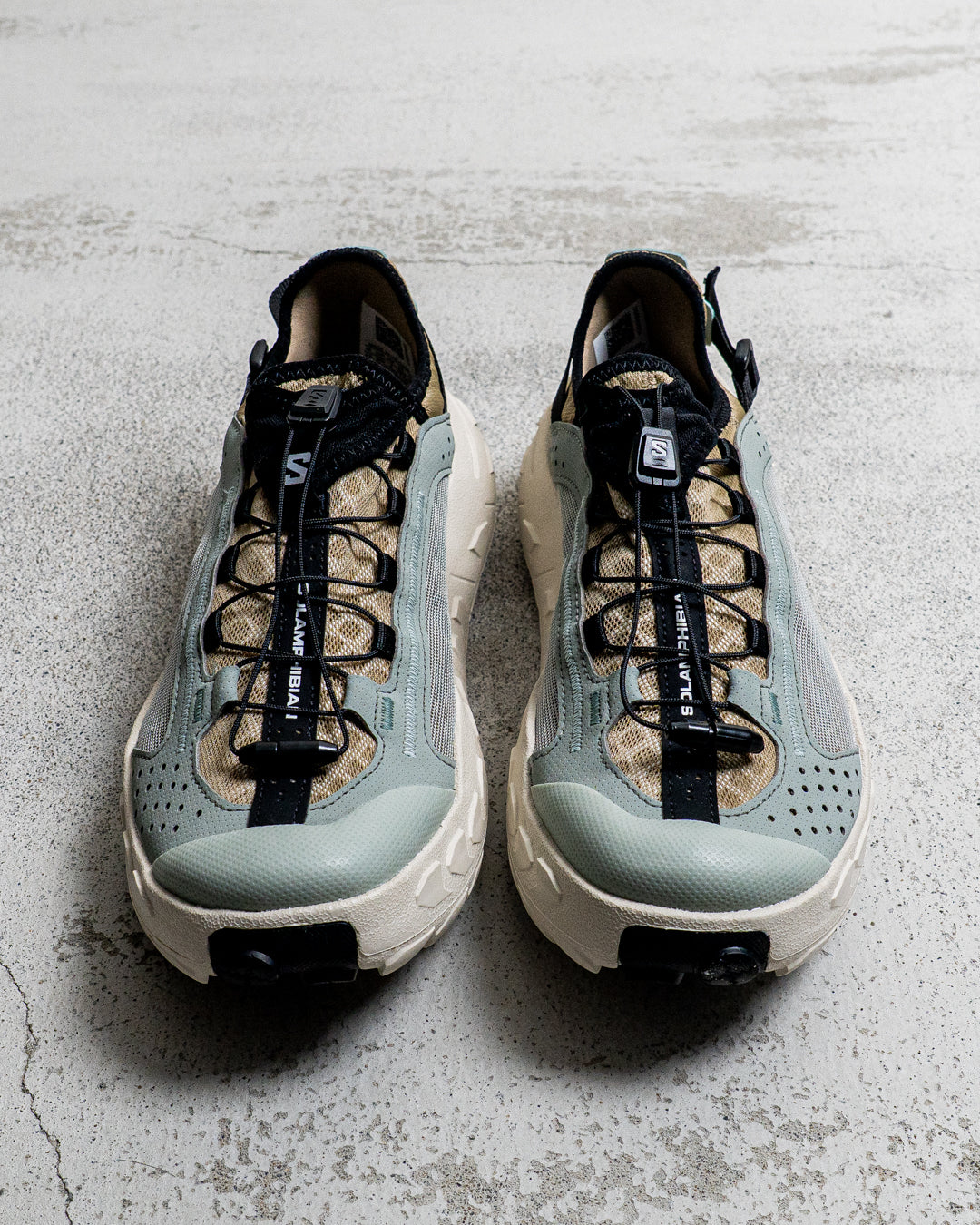 SALOMON SOLAMPHIBIAN Desert Tan / Wrought Iron / Clearly Aqua