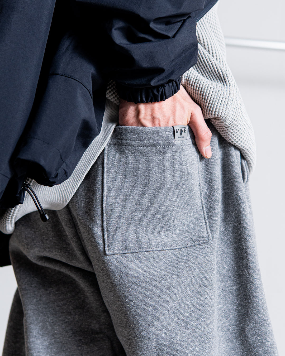 MINE Wide Relax Sweat Pants