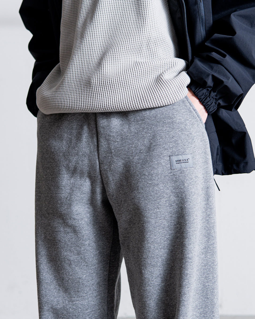 MINE Wide Relax Sweat Pants