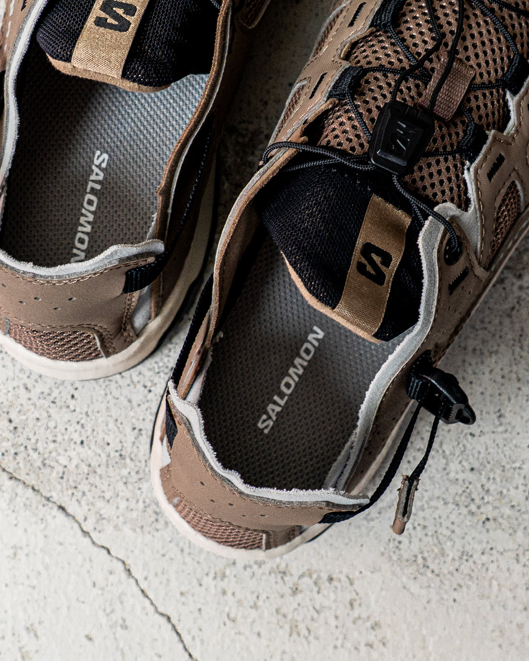 SALOMON TECHAMPHIBIAN 5 Walnut / Wrought Iron / Black
