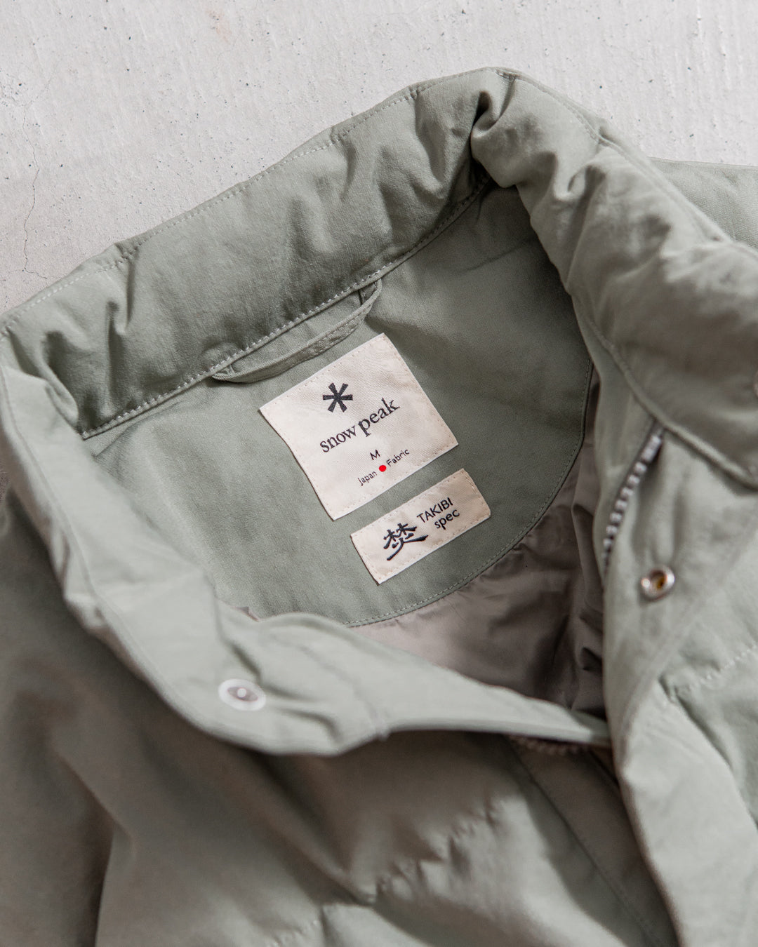 snow peak TAKIBI Weather Down Jacket