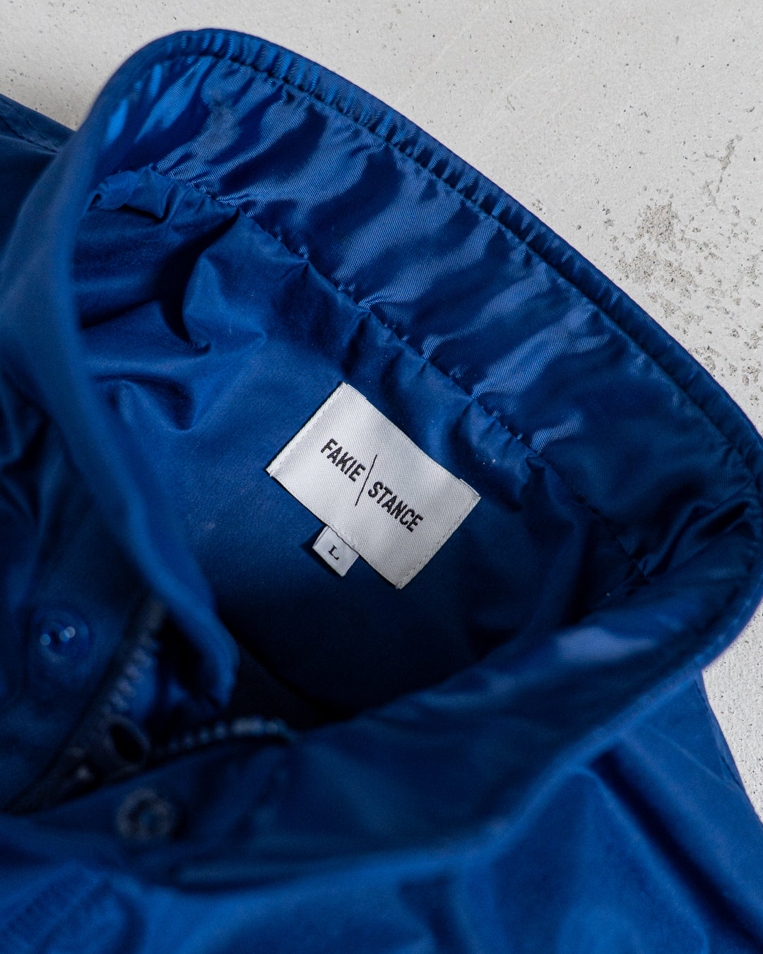 通販] FAKIE STANCE (フェイキースタンス) M-65 COAT BLU 商品ページ