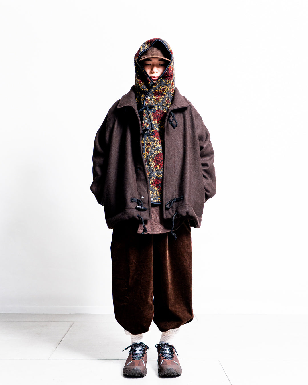 is-ness Duffle Smock Coat