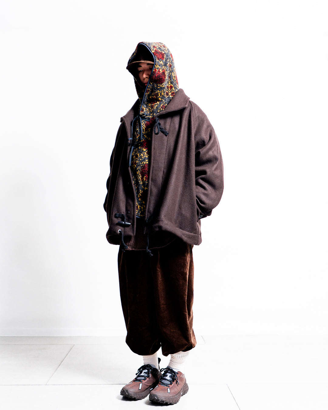 is-ness Duffle Smock Coat
