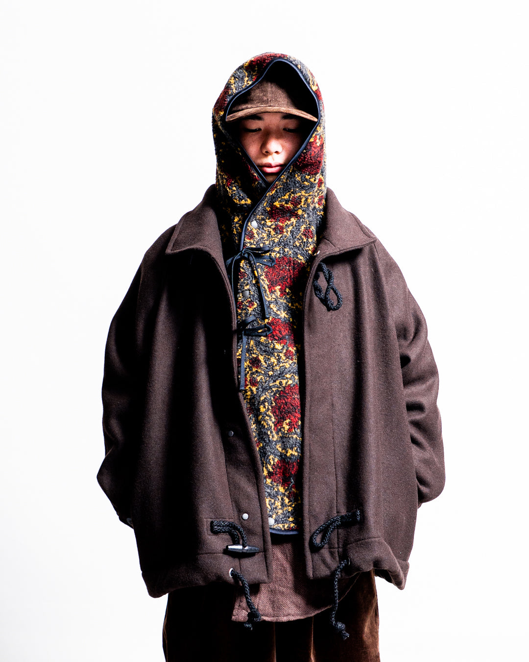 is-ness Duffle Smock Coat