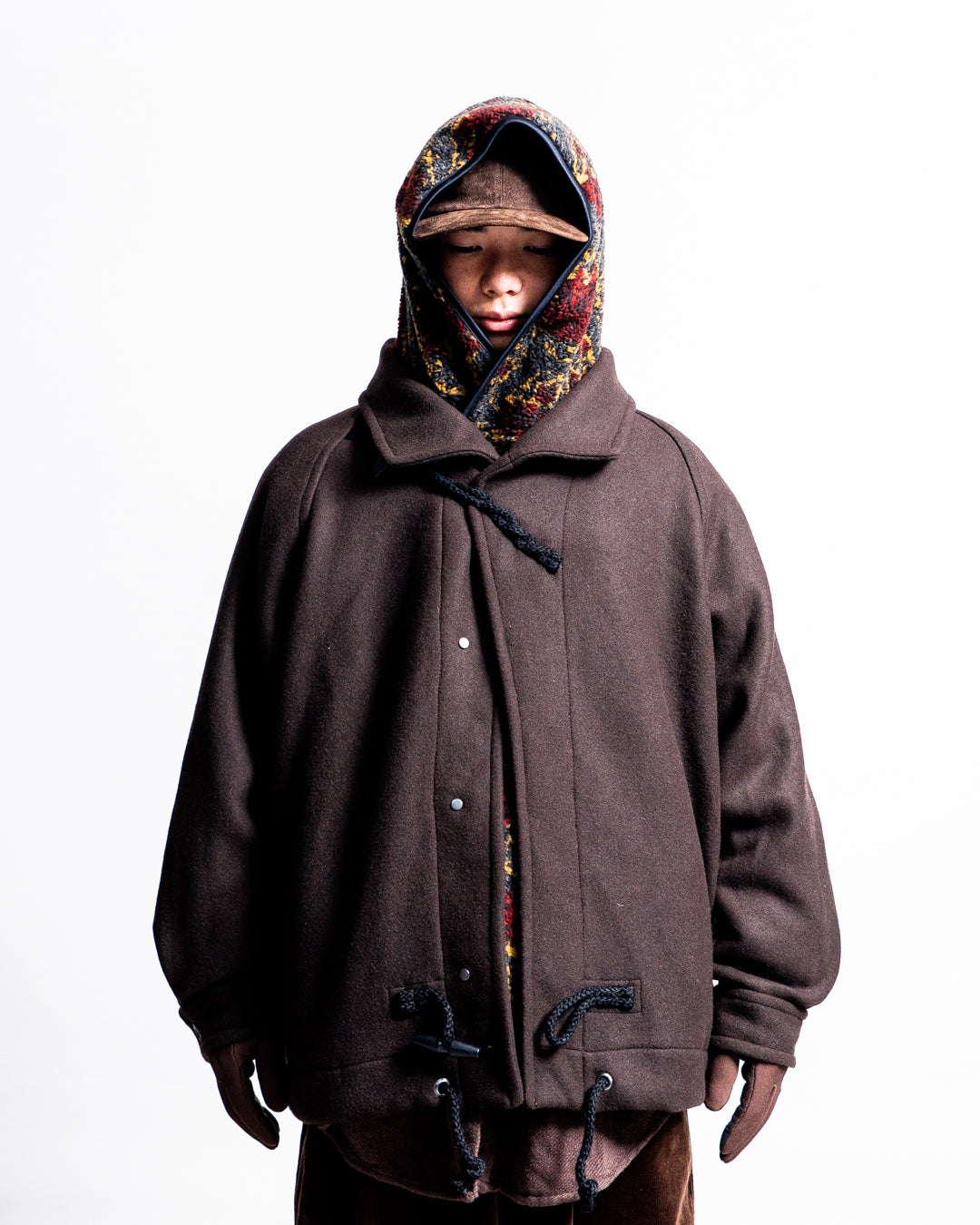 is-ness Duffle Smock Coat