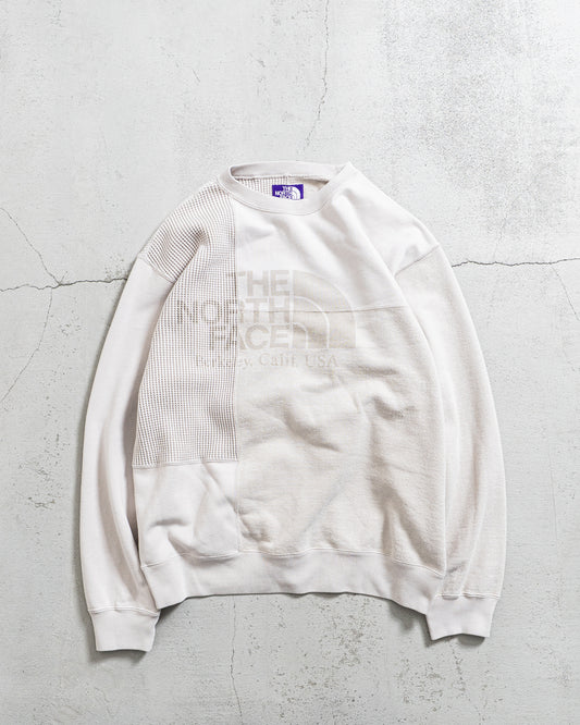THE NORTH FACE Purple Label Field Patchworked Crewneck Sweatshirt