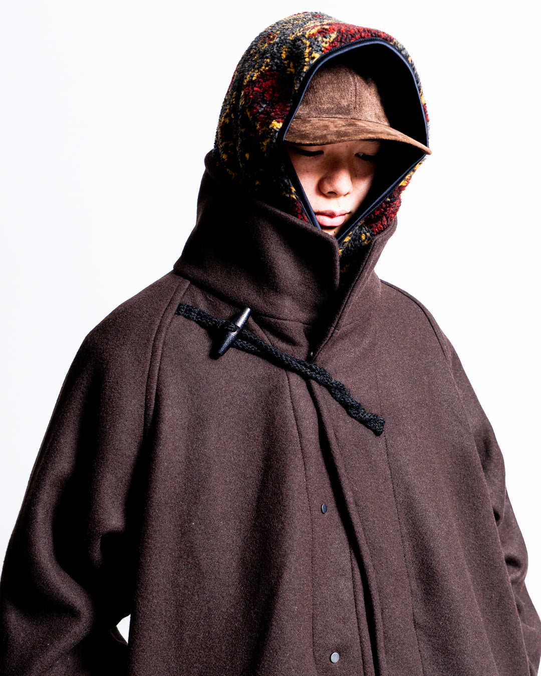 is-ness Duffle Smock Coat