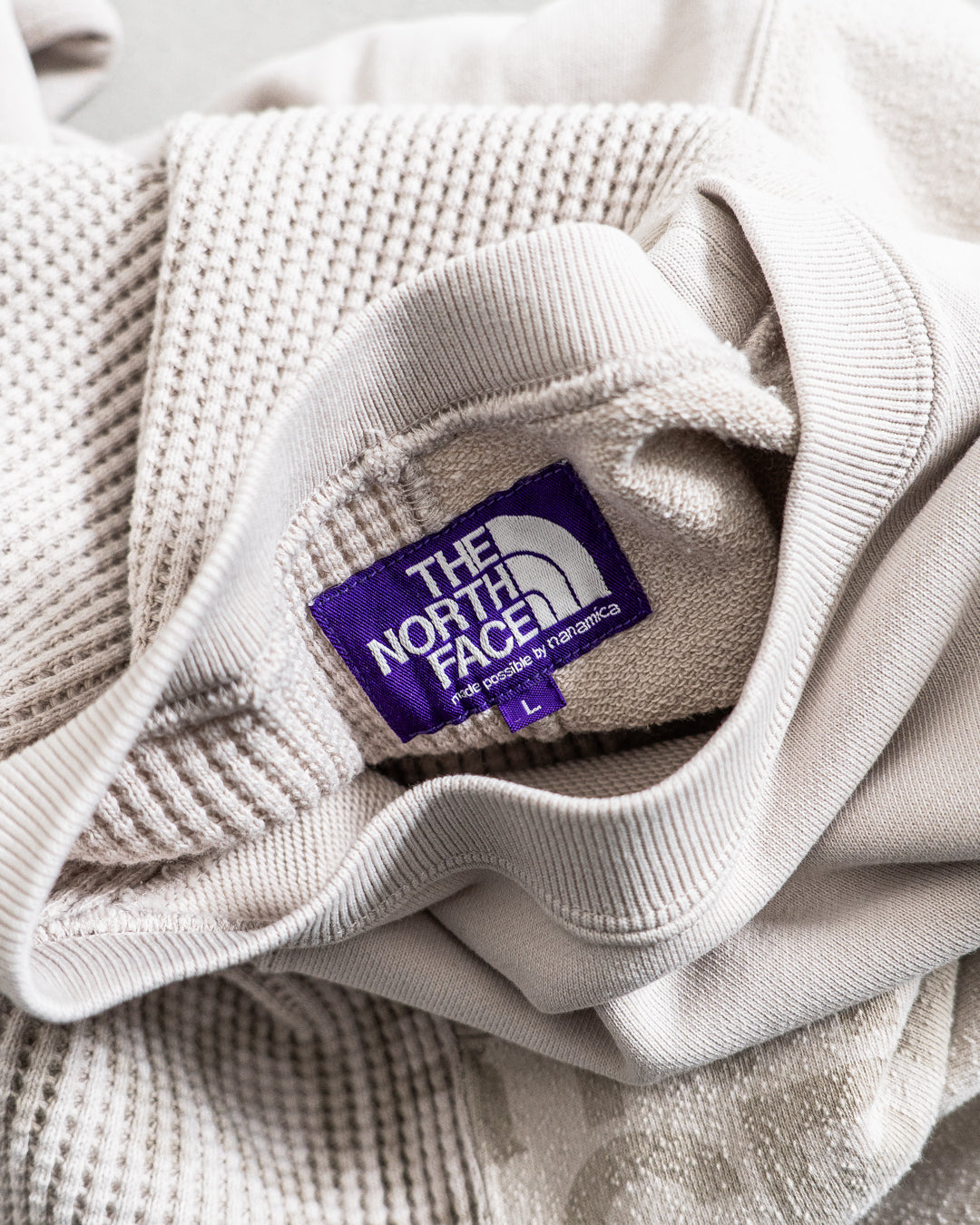 THE NORTH FACE Purple Label Field Patchworked Crewneck Sweatshirt