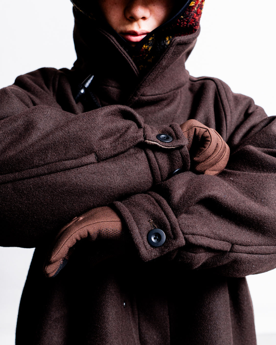 is-ness Duffle Smock Coat