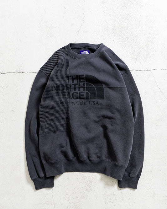 THE NORTH FACE Purple Label Field Patchworked Crewneck Sweatshirt