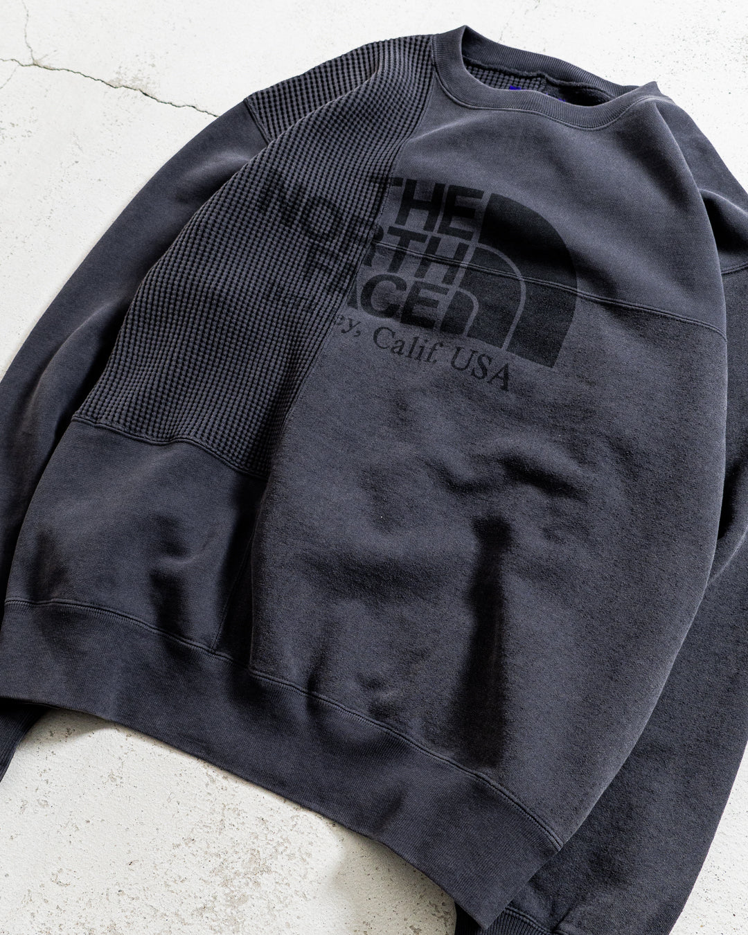 THE NORTH FACE Purple Label Field Patchworked Crewneck Sweatshirt