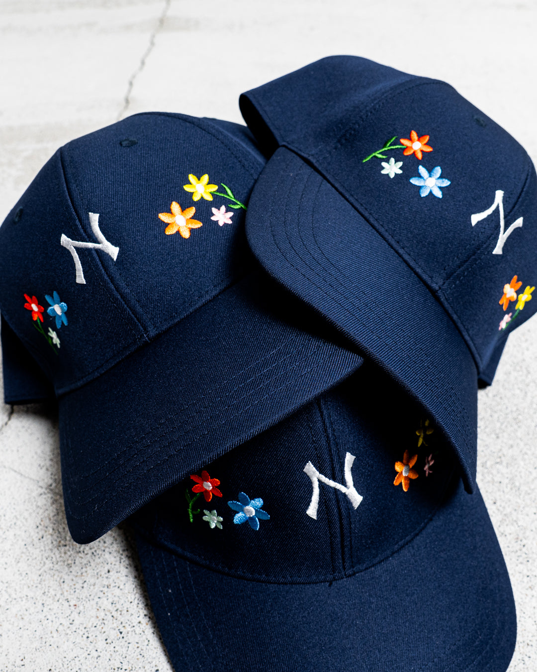 NICK GEAR Mini Logo Flower Cap