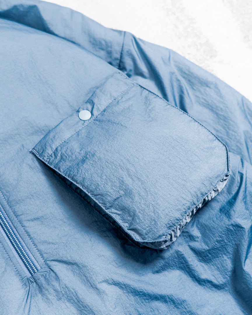 GOLDENMILLS HARF ZIP PADDING SHIRT