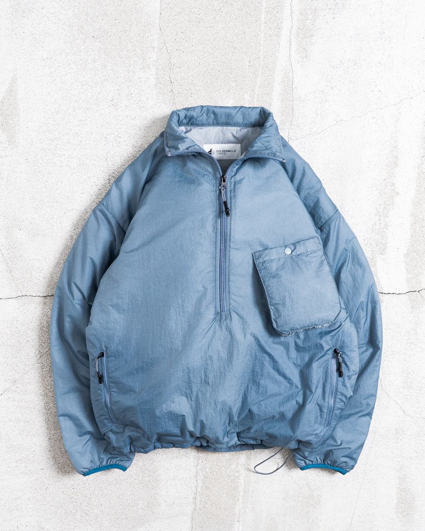 GOLDENMILLS HARF ZIP PADDING SHIRT