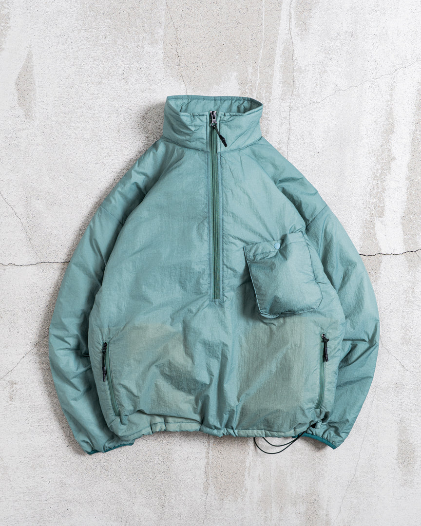 GOLDENMILLS HARF ZIP PADDING SHIRT