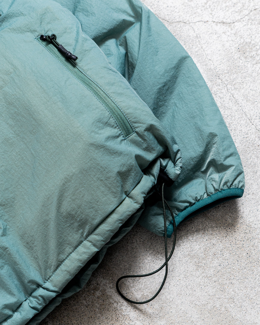 GOLDENMILLS HARF ZIP PADDING SHIRT