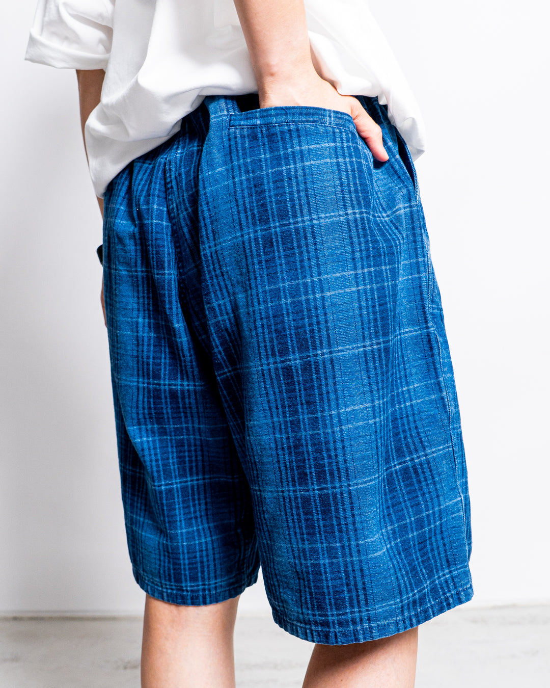 Gramicci LAGOON SHORT DENIM PLAID