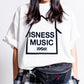 ISNESS MUSIC LOGO T-SHIRT FT
