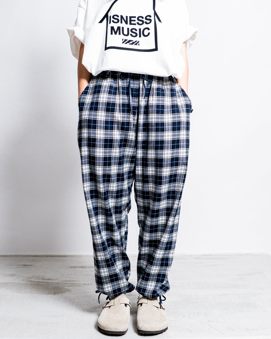 通販] MINE(マイン) Flannel Check Easy Pants 商品ページ – zentex