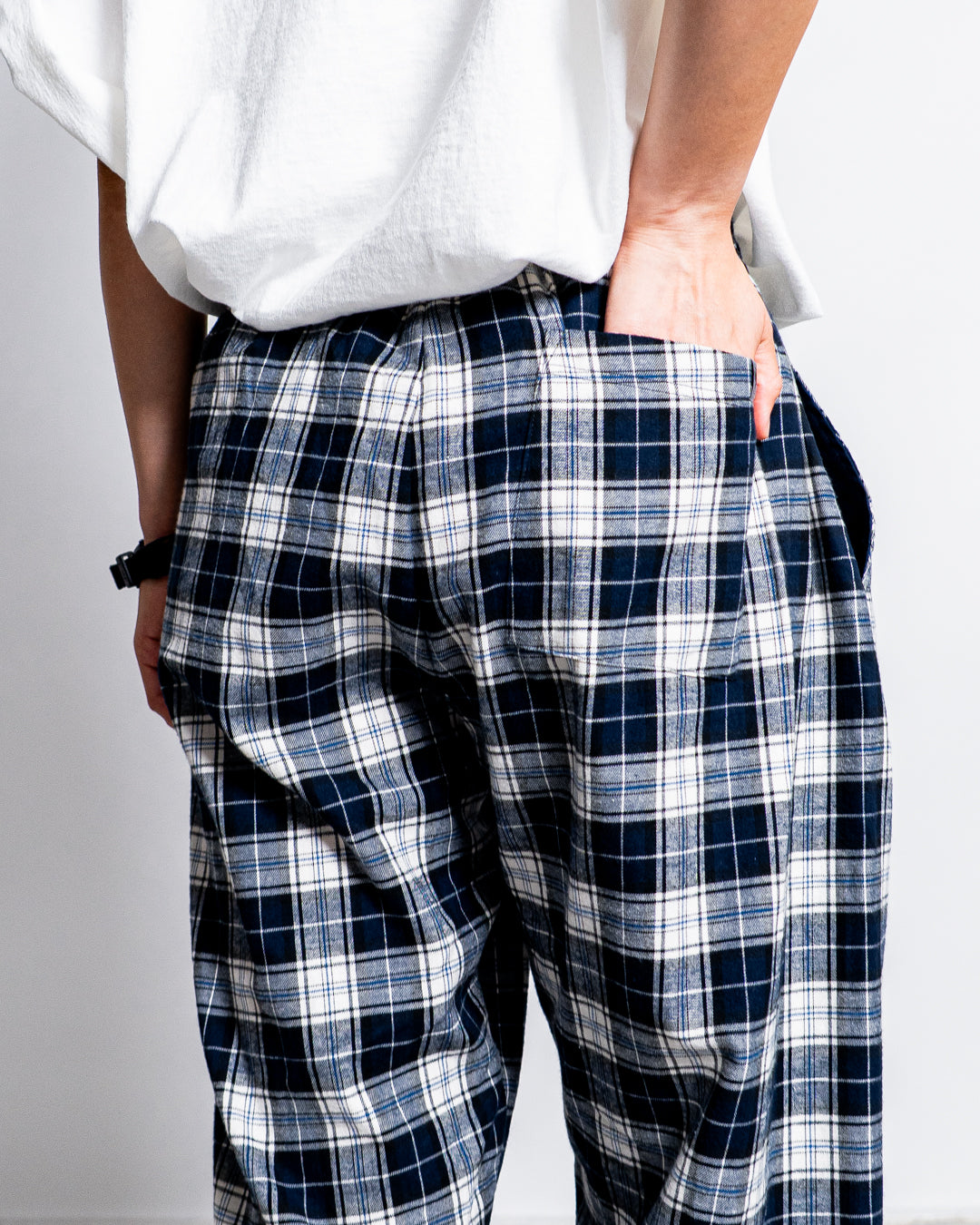 通販] MINE(マイン) Flannel Check Easy Pants 商品ページ – zentex