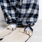 MINE Flannel Check Easy Pants
