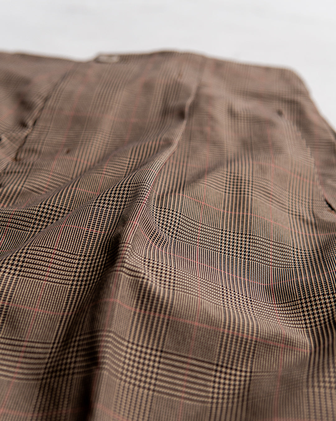 【limited】HUNTING WORLD CRAFTED BY DESCENTE.LAB ATY STRETCH WOVEN ONE TUCK CURVE PANTS