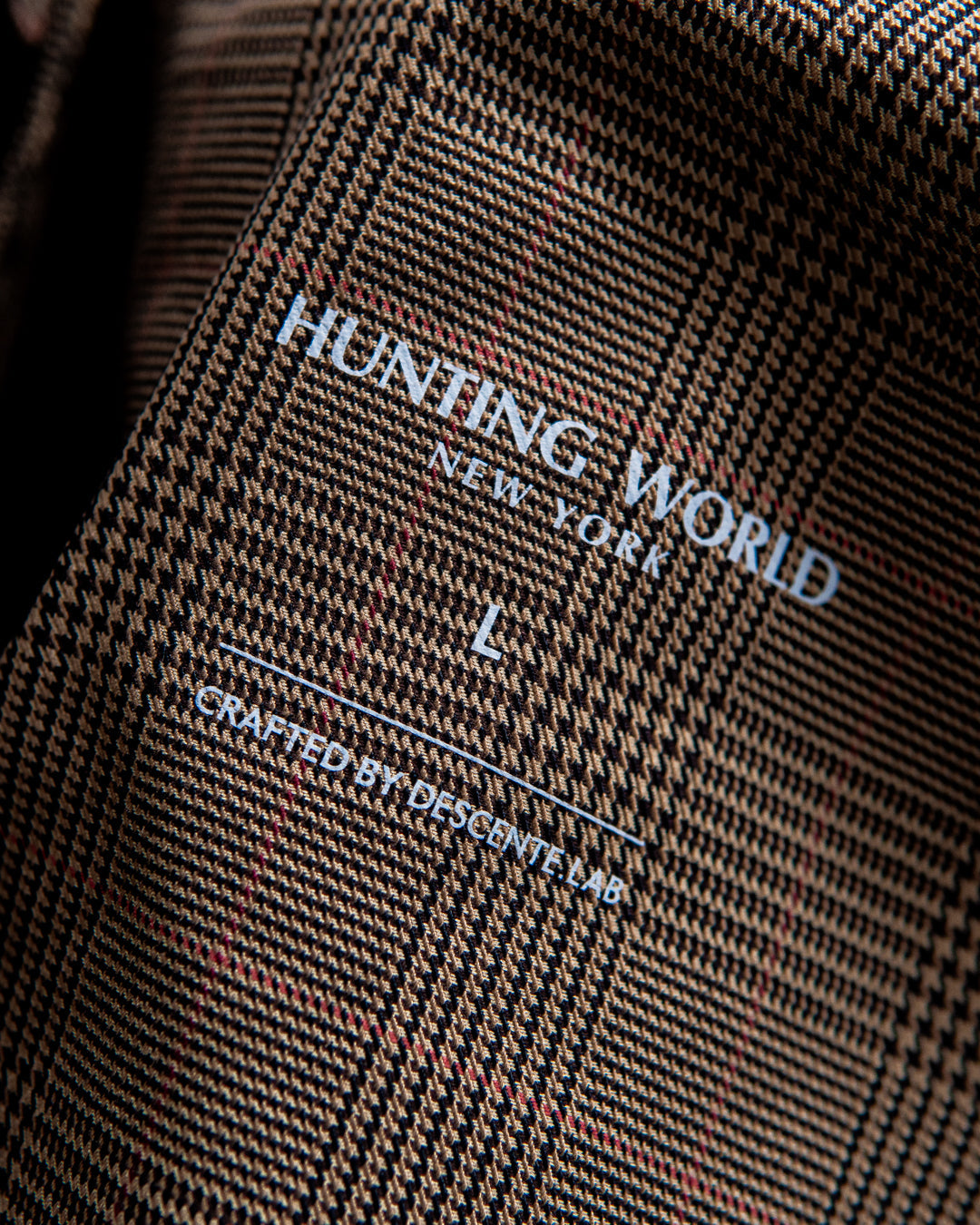 【limited】HUNTING WORLD CRAFTED BY DESCENTE.LAB ATY STRETCH WOVEN ONE TUCK CURVE PANTS