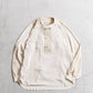 【RESTOCK】norbit Wool cotton waffle Henley neck T-shirts