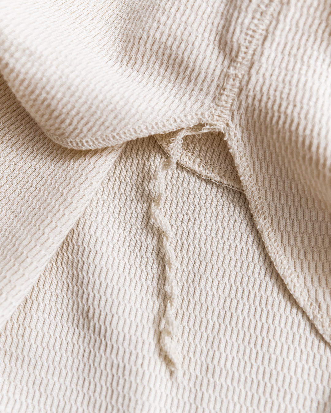 【RESTOCK】norbit Wool cotton waffle Henley neck T-shirts