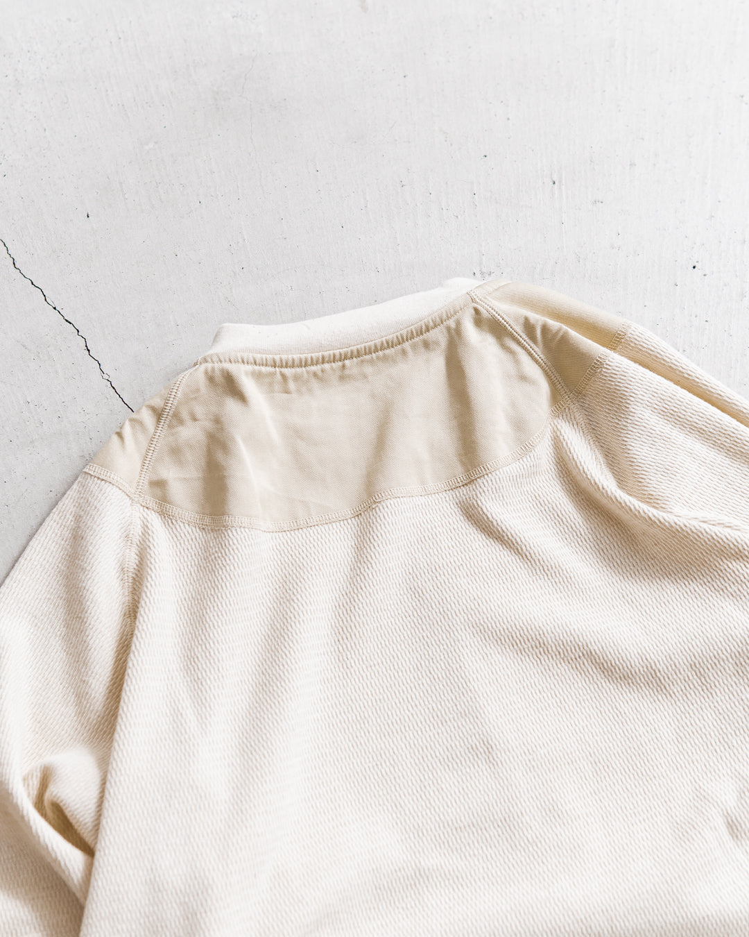 【RESTOCK】norbit Wool cotton waffle Henley neck T-shirts